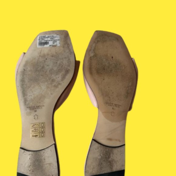 STUDIO AMELIALadies Rose Twist Front Flat Leather Sandals Size: 9 - Picture 6 of 8